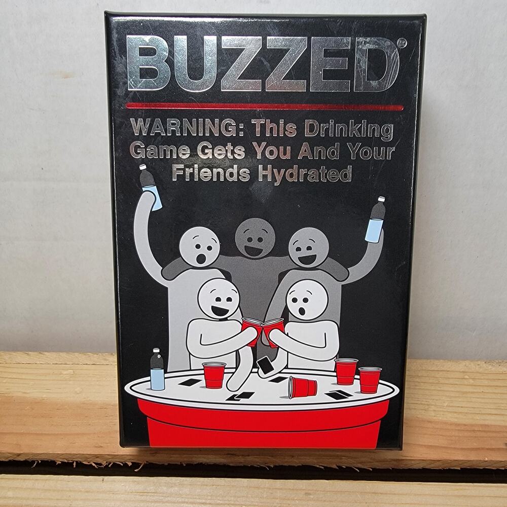 Buzzed The Drinking Game (ADULT 21+ GAME)